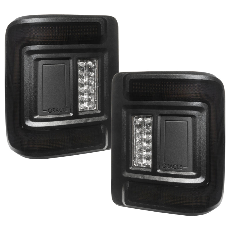 ORACLE Lighting Tinted LED Flush Mount Tail Light for 2018+ Jeep Wrangler Rubicon/Sport 5884-504-T