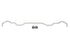 Whiteline 93-00 Subaru Impreza Non-Turbo Front 22mm Swaybar-X h/duty Blade adjustable