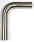 Stainless Bros 2.50in Diameter 1.5D / 3.75in CLR 90 Degree Bend 5in leg/8in leg Mandrel Bend