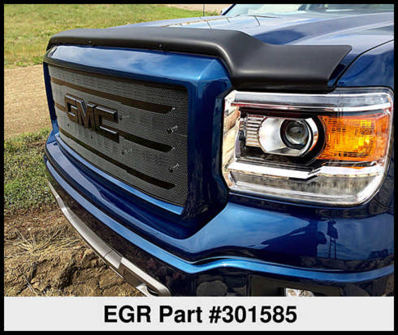 EGR 14+ GMC Sierra Superguard Hood Shield - Matte (301585)