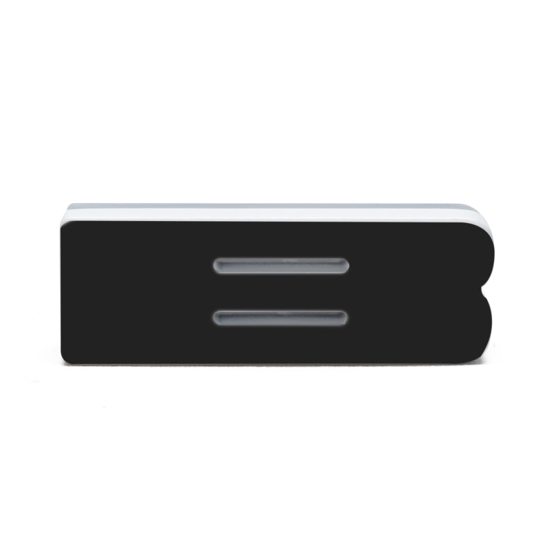 ORACLE Lighting Universal Illuminated White LED Letter Badges - Matte Black Surface Finish - B 3141-B-001