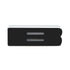 ORACLE Lighting Universal Illuminated White LED Letter Badges - Matte Black Surface Finish - B 3141-B-001