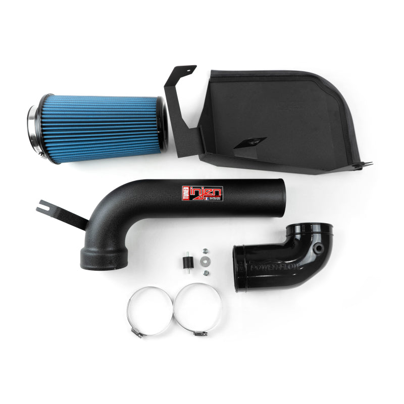 Injen Wrinkle Black PF Cold Air Intake System For 19-20 Ram 1500 V8-5.7L - PF8056WB