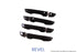 Revel GT Dry Carbon Door Outer Handle Cover (FL/FR/RL/RR) 16-18 Honda Civic - 8 Pieces