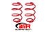 BMR 15-17 S550 Mustang Front Performance Version Lowering Springs - Red