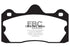 EBC 10+ Lotus Evora 3.5 Redstuff Rear Brake Pads