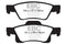 EBC 11+ Dodge Durango 3.6 Ultimax2 Rear Brake Pads