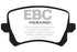 EBC 15+ Audi Q3 2.0 Turbo Redstuff Rear Brake Pads