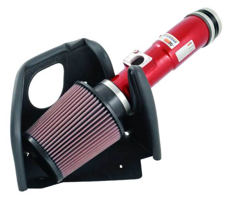 K&N 69 Series Typhoon Short Ram Cold Air Intake - Red for 06 Eclipse GT 3.8L V6 69-6502TR