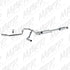 MBRP 2.5" Cat Back Dual Side Exit AL Exhaust Sys For 15-20 Ford F-150 5.0L S5257AL