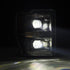 AlphaRex LUXX-Series LED Projector Headlights Black for 08-10 Ford F250-550 880312