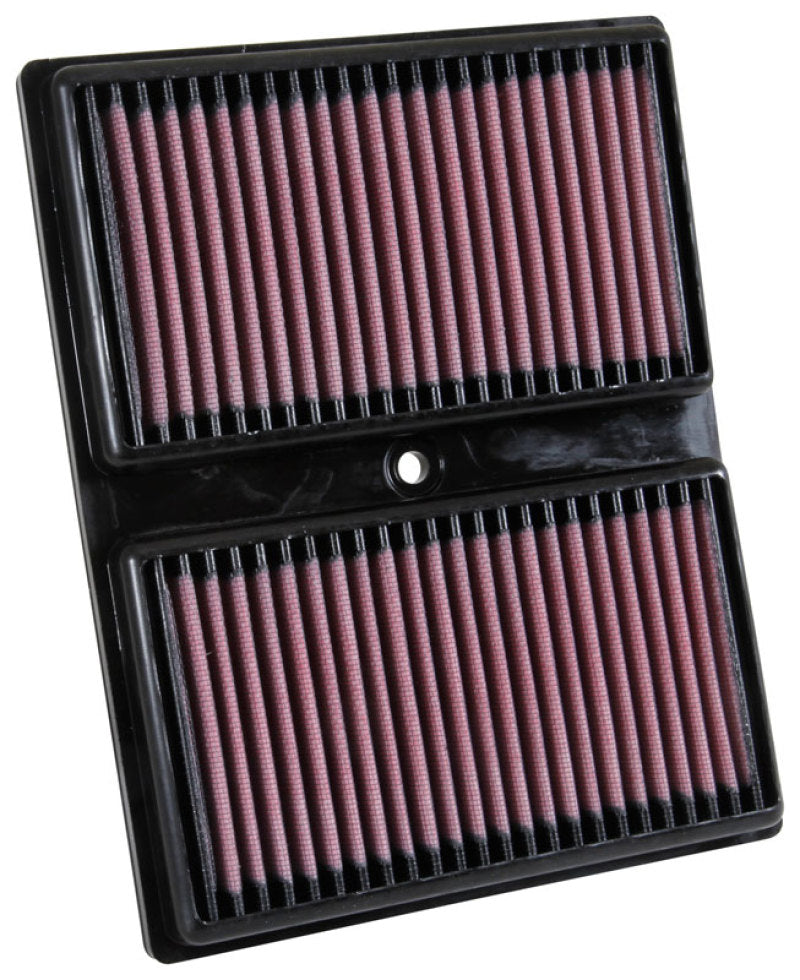 K&N High-Flow Original Replacement Drop In Air Filter for 15-17 Audi A1 L3-1.0L F/l 33-3037