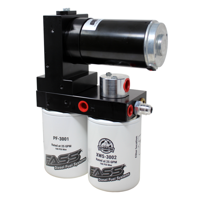 FASS Class 8 250gph/16-18psi Titanium Signature Series Fuel Air Separation System TS 250G