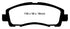 EBC 09-14 Acura TL 3.5 Redstuff Front Brake Pads