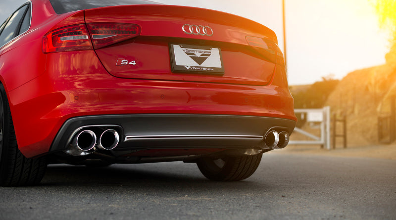 AWE Tuning Touring Edition Exhaust for Audi B8 S4 3.0T - 102mm Chrome Silver Tips 3010-42016