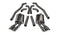 Corsa 12-13 Chevrolet Camaro Coupe ZL1 6.2L V8 Polished Sport Cat-Back + XO Exhaust