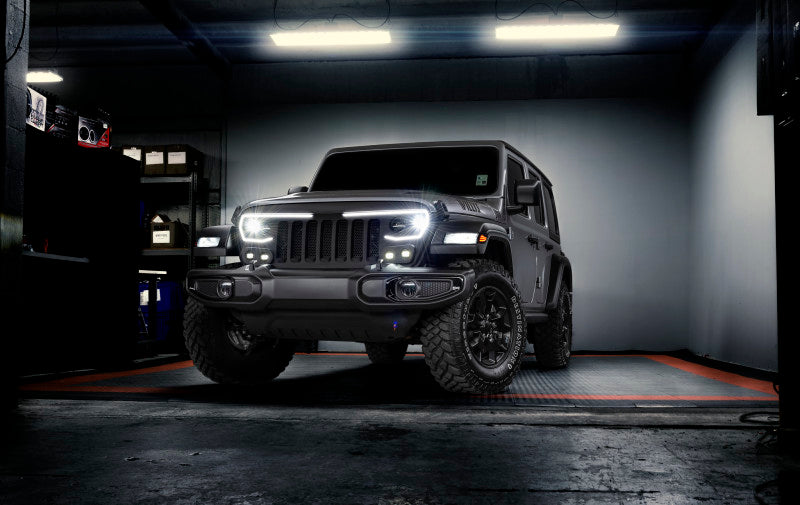 ORACLE Lighting VECTOR PRO-Series Full LED Grill for Jeep Wrangler JL/JT 5837-PRO