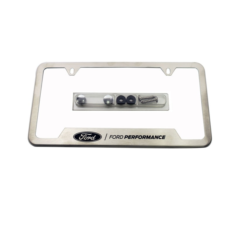 Ford Racing Stainless Steel Ford Performance License Plate Frame