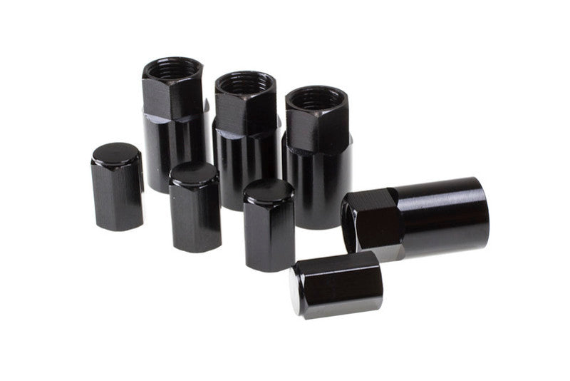 Wheel Mate Aluminum TPMS Valve Stem Cover - Black Anodize