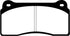 EBC 99-03 Aston Martin DB7 5.9 Redstuff Front Brake Pads