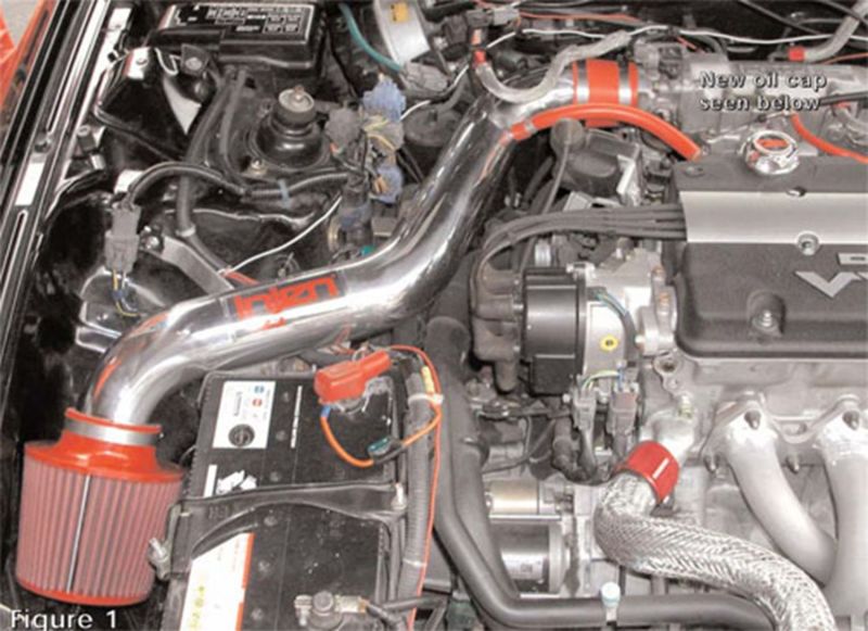 Injen Polished IS Short Ram Cold Air Intake System For 97-01 Honda Prelude - IS1720P