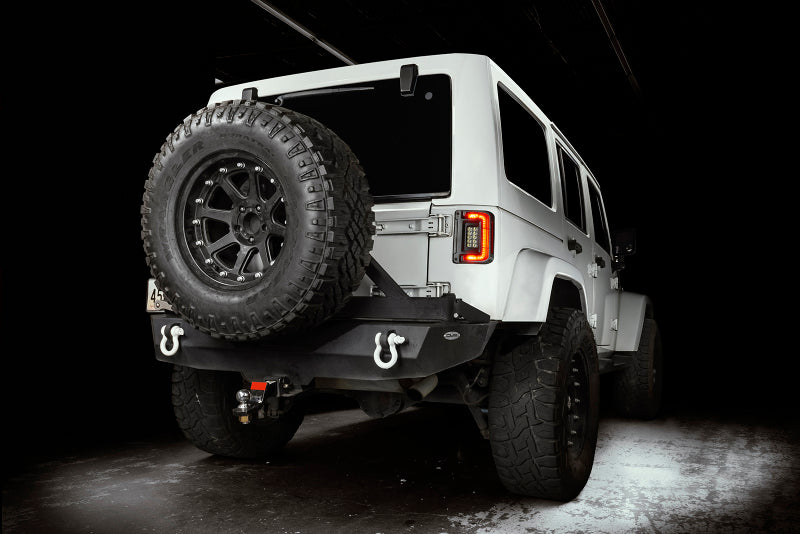 ORACLE Lighting Flush Mount Standard Red LED Tail Lights for 2007-2017 Jeep Wrangler JK 5891-504