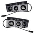 ORACLE Lighting Triple White LED Fog Light Kit for 21-22 Ford Bronco Steel Bumper 5890-001