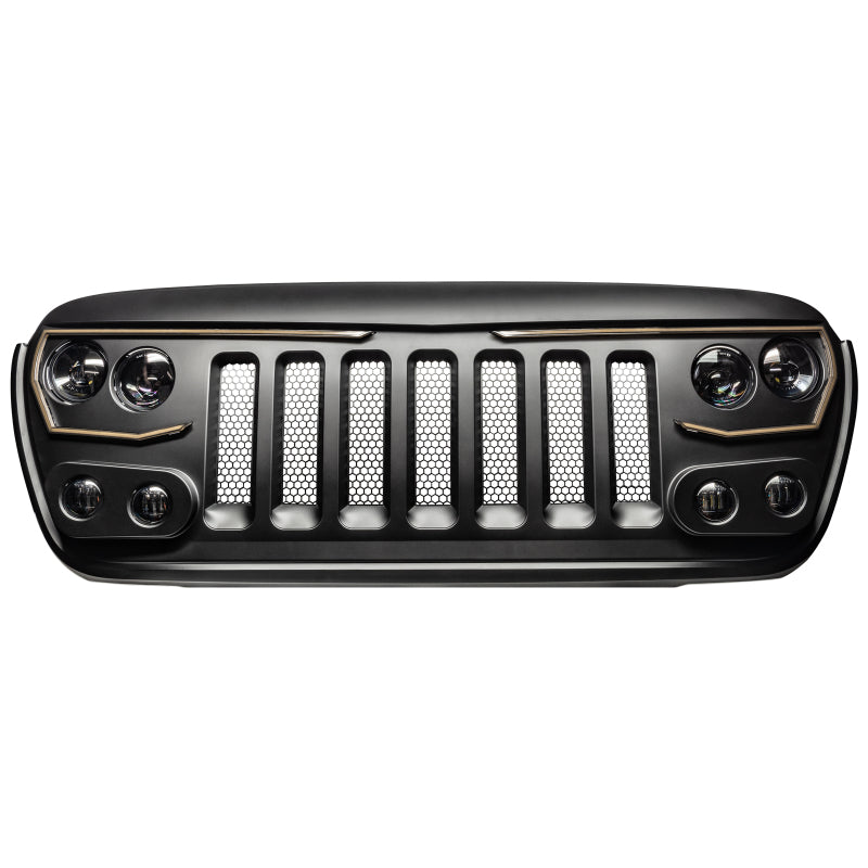 ORACLE Lighting VECTOR PRO-Series Full LED Grill for Jeep Wrangler JL/JT 5837-PRO