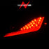 ANZO 10-13 Hyundai Genesis 2DR LED Taillights Smoke