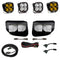 Baja Designs Squadron SAE/Sport Amber Fog Pocket Light Kit - Ford 20-22 F-250/350 Super Duty 447739