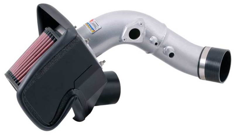 K&N 69 Series Typhoon Short Ram Cold Air Intake- Silver for 06-09 Civic Si L4-2.0L 69-1014TS