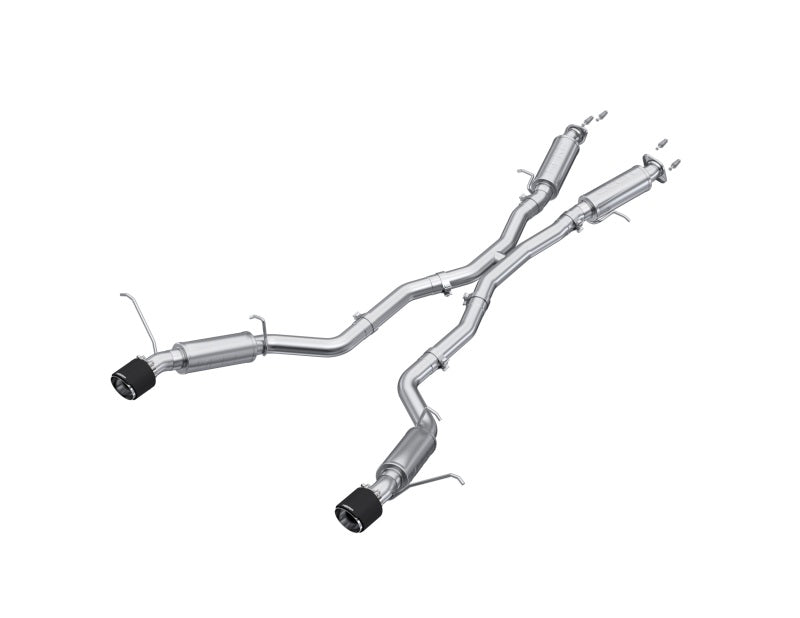 MBRP T304 3"Catback Dual Rear Exit w/CF Tips For 12-21 Jeep Grand Cherokee HEMI SRT8 6.4L S55253CF