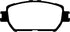 EBC 06-07 Lexus GS300 3.0 Yellowstuff Front Brake Pads