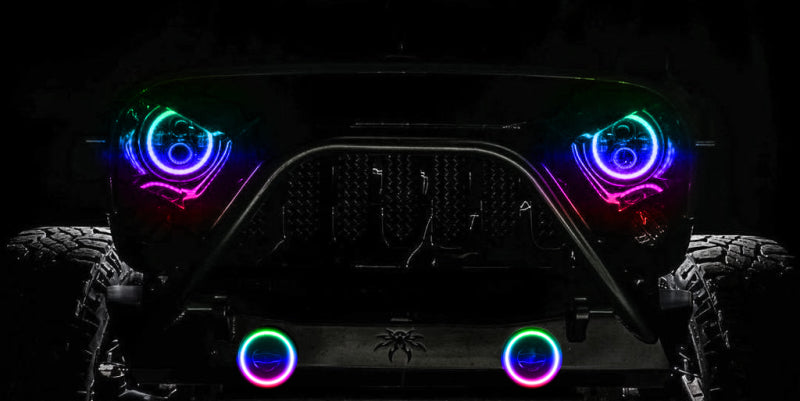 ORACLE Lighting High Performance Dynamic ColorSHIFT 20 W LED Fog Lights for Jeep JK/JL/JT 5846-332