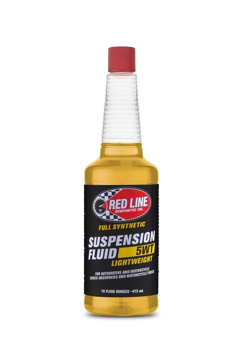 Red Line Full Synthetic LightWeight Suspension Fluid 5WT (Set of 12 x 16 Oz.) 91122