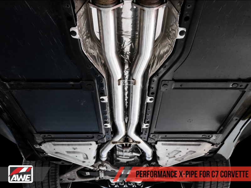 AWE Tuning Touring Edition Axle-Back Exhaust w/Chrome Tips for Chevy Corvette C7 Z06/ZR1 3015-42133