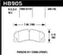 Hawk 14-18 Porsche 911 Performance Ceramic Street Front Brake Pads