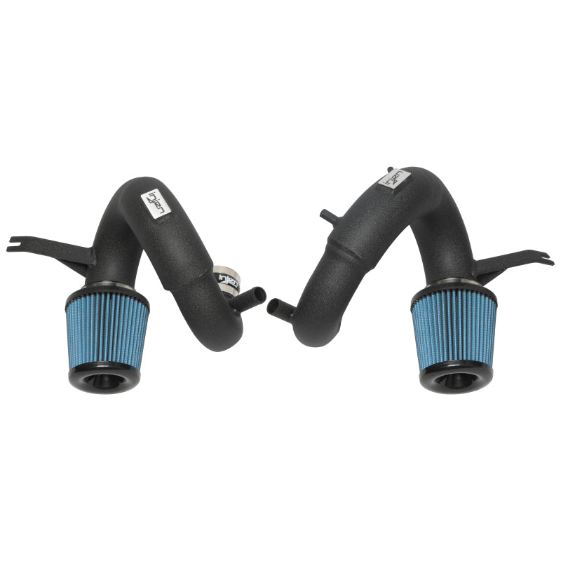 Injen Wrinkle Black SP Short Ram Cold Air Intake For 19-23 Genesis G70 V6-3.3L Twin Turbo - SP1351WB