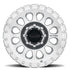 Method MR315 17x8.5 0mm Offset 8x6.5 130.81mm CB Machined/Clear Coat Wheel