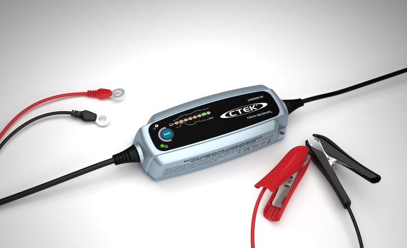 CTEK 12V Lithium US-Fully Automatic LiFePO4 Battery Charger 5.0Ah-60Ah Charging up to 120Ah 56-926