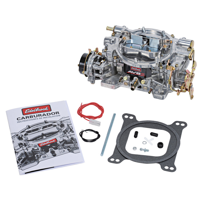 Edelbrock Carburetor Thunder Series 4-Barrel 800 CFM Electric Choke Calibration Satin Finish