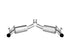 Borla 2010 Camaro 6.2L ATAK Exhaust System w/o Tips works With Factory Ground Effects Package (rear