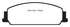 EBC 08-10 Pontiac G8 3.6 Redstuff Front Brake Pads