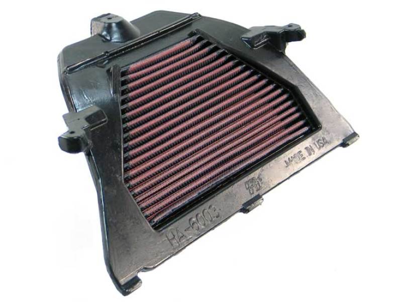 K&N Powersports Performance Replacement Air Filter for 03-06 Honda CBR600RR HA-6003