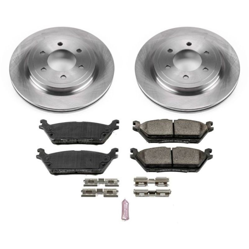 Power Stop 2018 Ford Expedition Rear Autospecialty Brake Kit