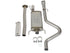 aFe MACH Force XP Cat-Back Stainless Steel Exhaust Syst w/Polished Tip Toyota Tacoma 05-12 L4-2.7L