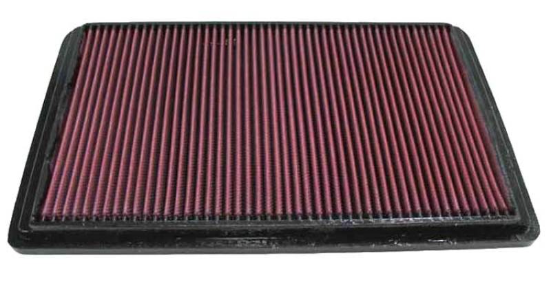 K&N High-Flow Original Drop In Air Filter for 01-07 Mitsubishi Montero / 00-10 Pajero 33-2164