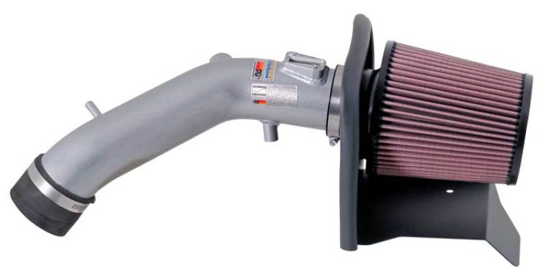 K&N 69 Series Typhoon Short Ram Cold Air Intake, Silver for 05-07 Honda Accord L4-2.4L 69-1209TS