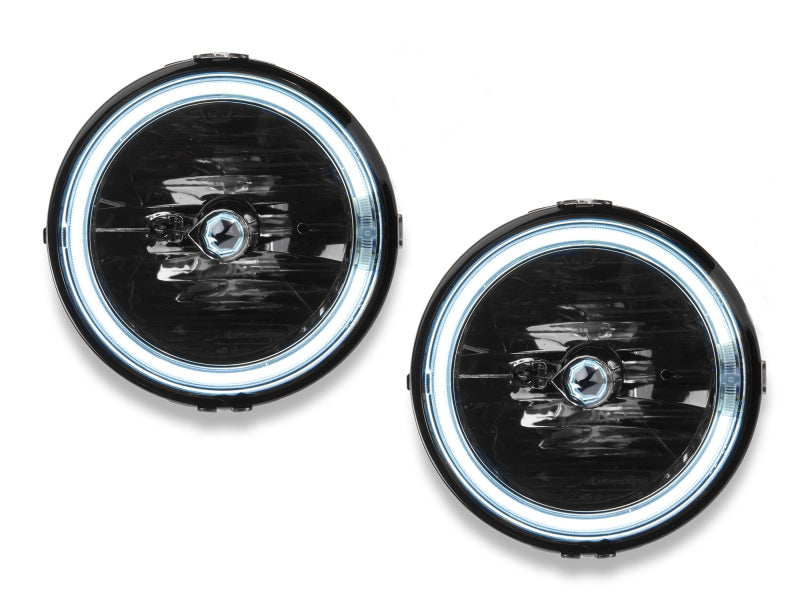 Raxiom 05-12 Ford Mustang GT LED Halo Fog Lights (Smoked)