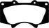 EBC 10+ Lexus GX460 4.6 Yellowstuff Front Brake Pads